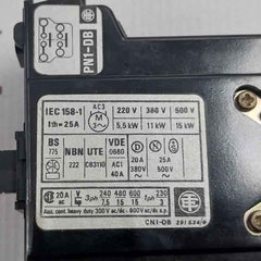 Telemecanique Pn1-db Bloc De Poles Principaux Main Block 25A 500V
