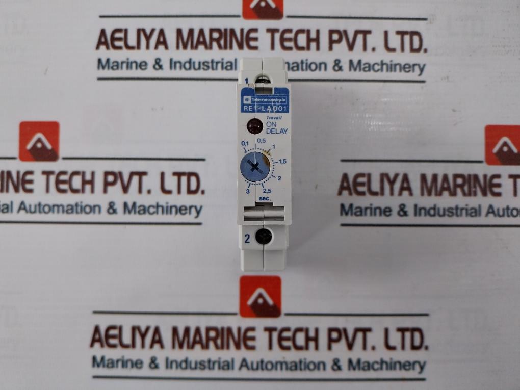 Telemecanique Re1-la001 Electronic Timer Travail On Delay 0.7A 240V Ac/Dc