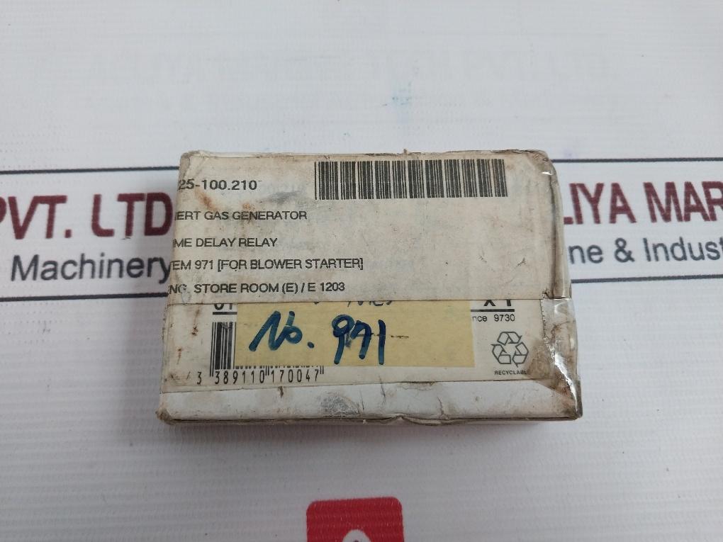 Telemecanique Re1-la002 Time Delay Relay 3 389110 170047 W90337891 01 21-02