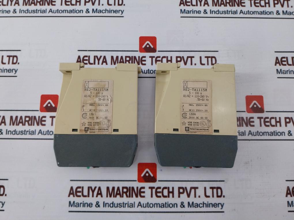 Telemecanique Re2-ta1115M Time Delay Relay 5-100S