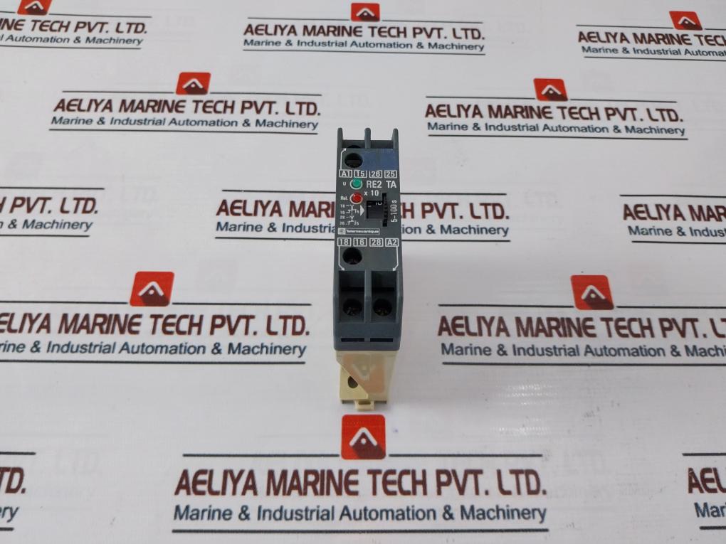 Telemecanique Re2-ta1115M Time Delay Relay 5-100S