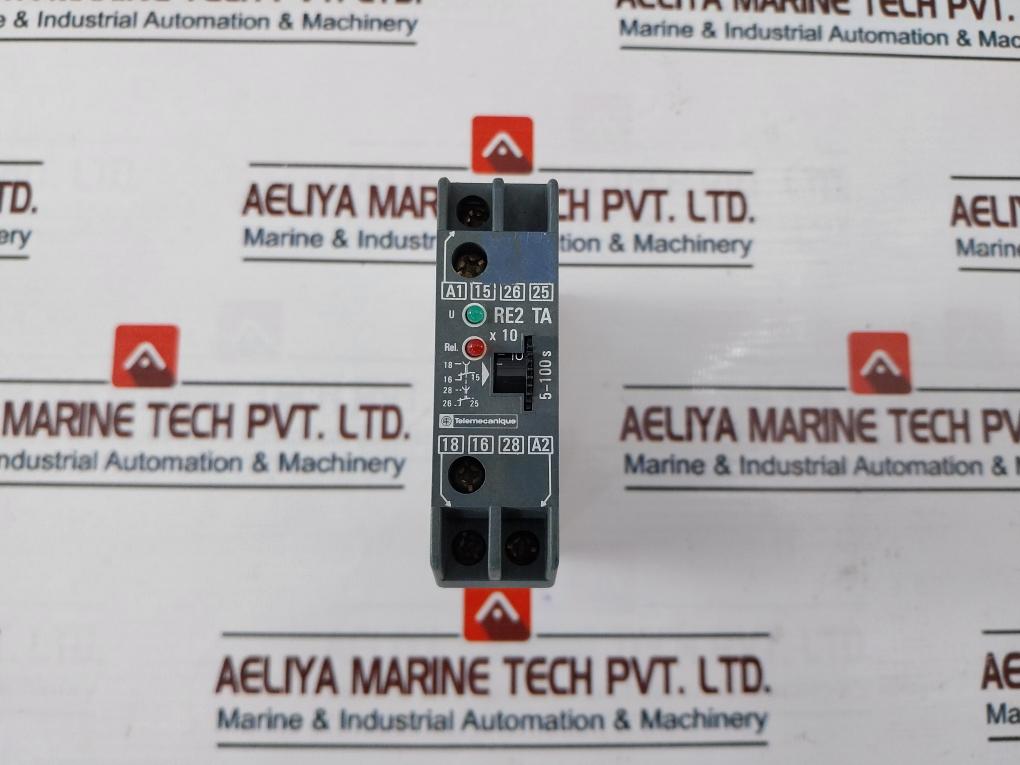 Telemecanique Re2-ta1115M Time Delay Relay 5-100S