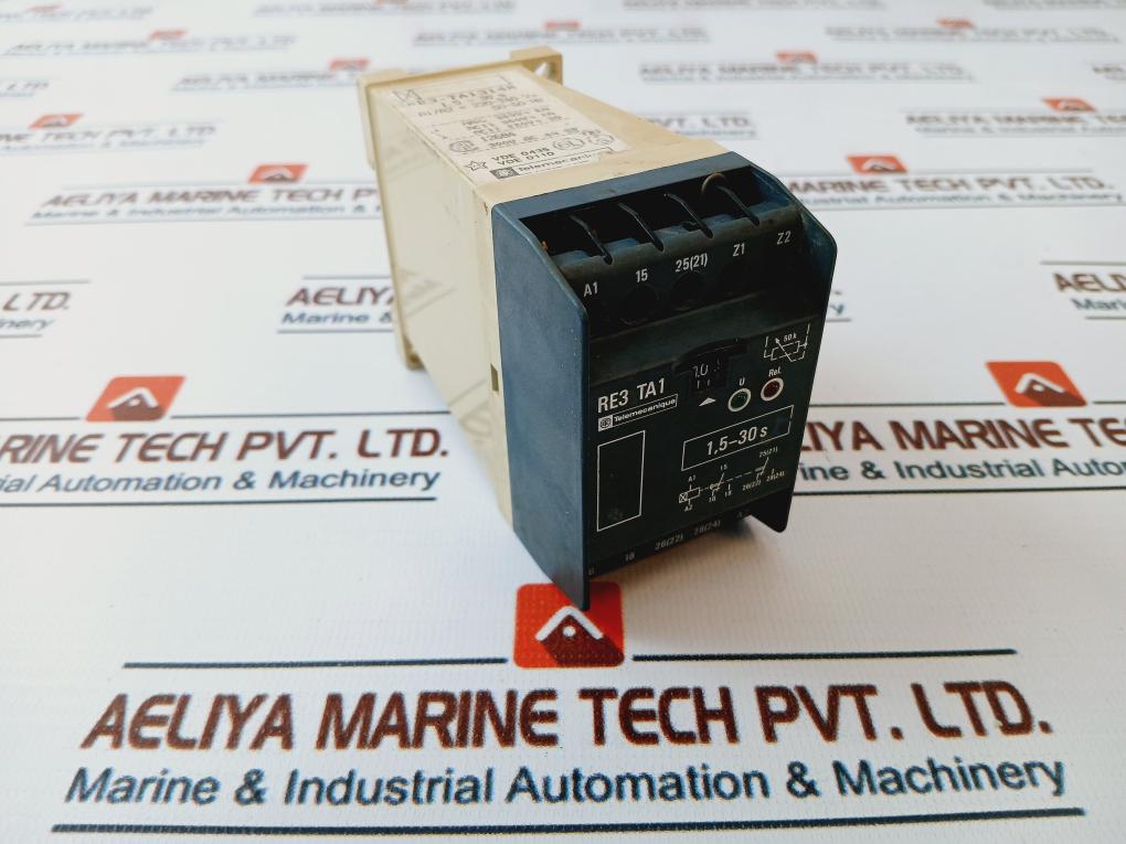 Telemecanique Re3-ta1314M Time Delay Relay 1.5-30S 50/60Hz