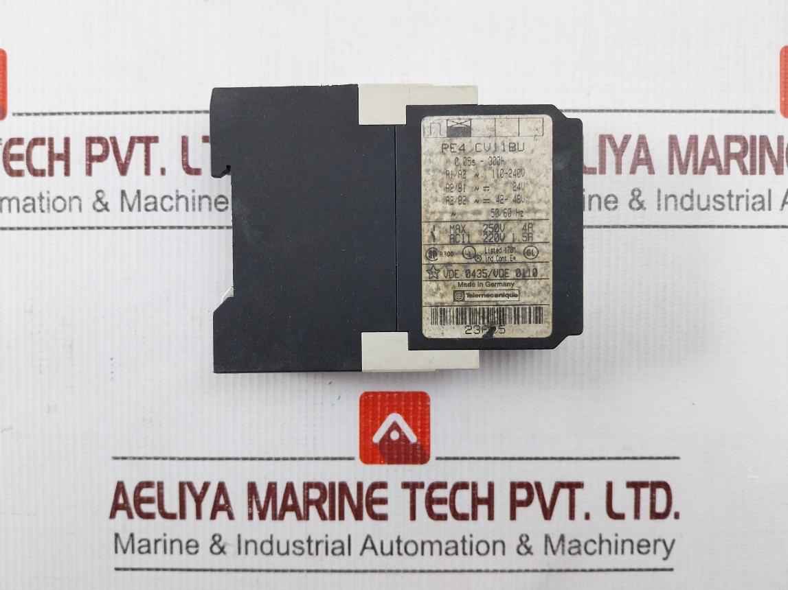 Telemecanique Re4 Cv11Bu Time Delay Relay 50/60 Hz 110-240V
