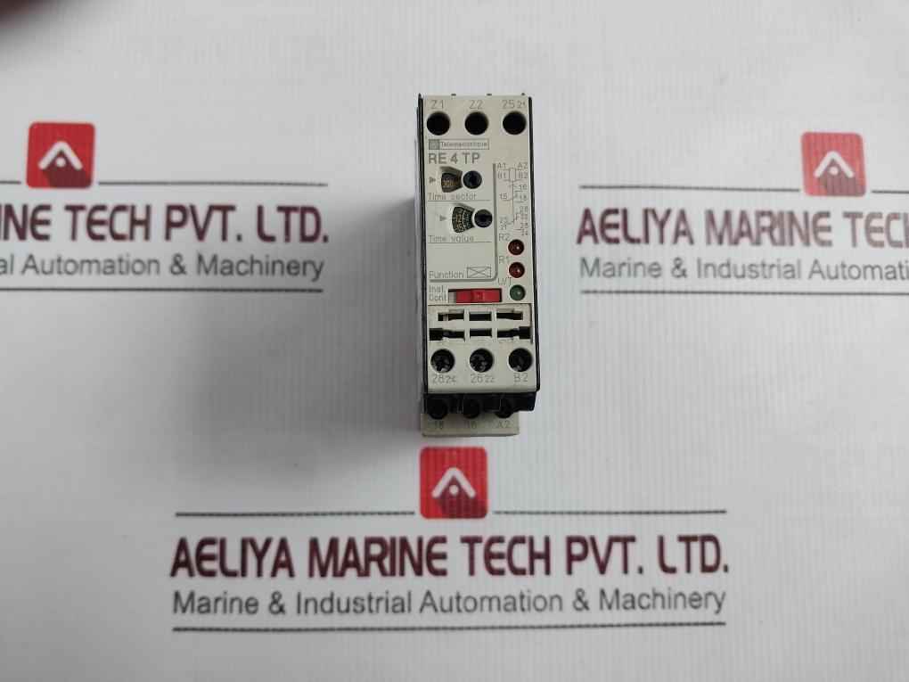 Telemecanique Re4 Tp13Bu Multifunction Timer Relay (0.05S–300H)