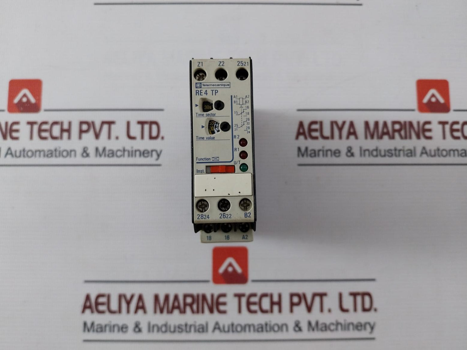 Telemecanique Re4 Tp13Bu Time Delay Relay 110-240V 0.05S-300H