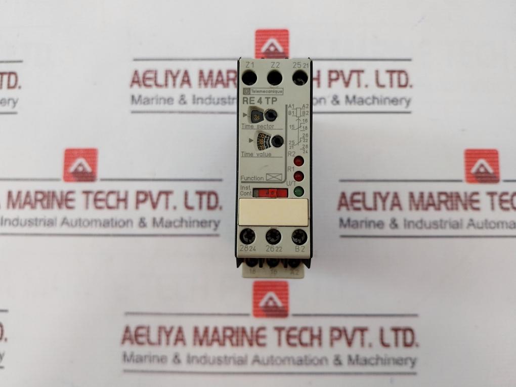 Telemecanique Re4 Tp13Bu Time Delay Relay 50-60Hz