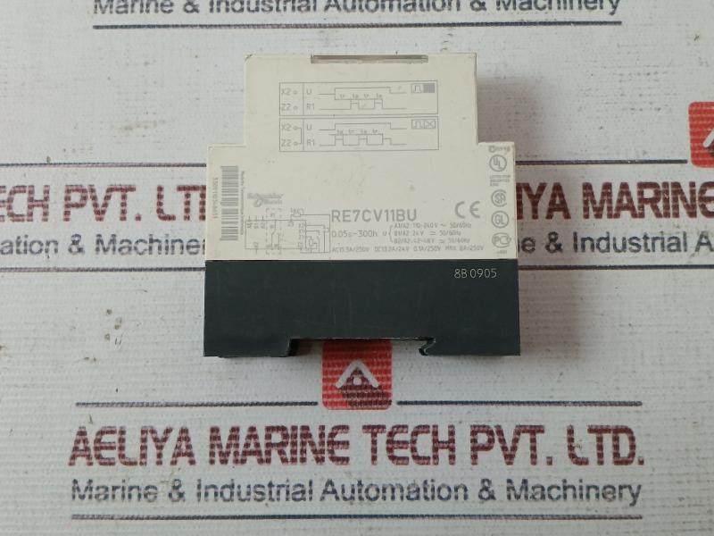 Telemecanique Re7Cv11Bu Time Relay 0.05S-300H 110-240V Ac 8B0905