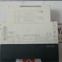 Telemecanique Re7Cv11Bu Time Relay 0.05S-300H 110-240V Ac 8B0905