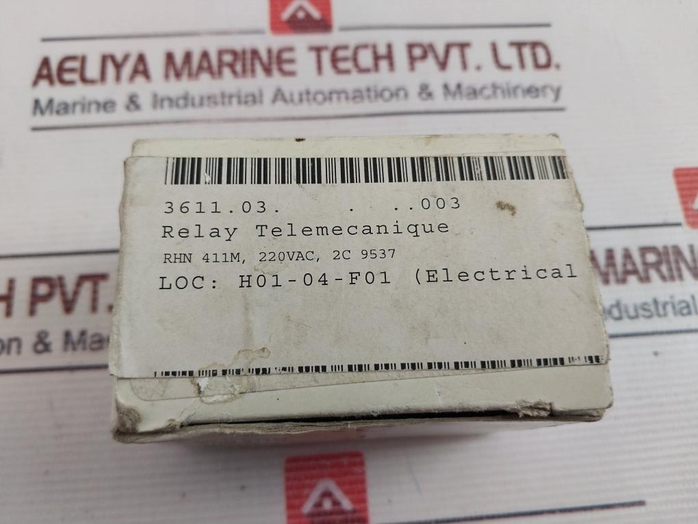 Telemecanique Rhn 411M Inst-relay Ith: 5A Ui: 250V , 220V Ac 50Hz