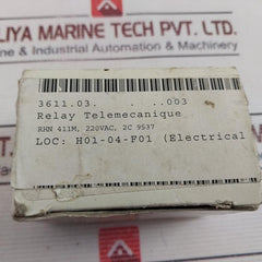 Telemecanique Rhn 411M Inst-relay Ith: 5A Ui: 250V , 220V Ac 50Hz