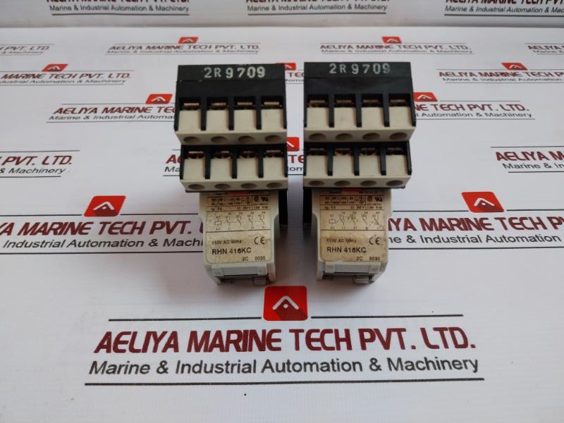 Telemecanique Rhn 416kc Relay 110v Ac 60hz 366781-01-21