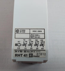 Telemecanique Rht 41 Time Delay Relay 24V 50-60Hz