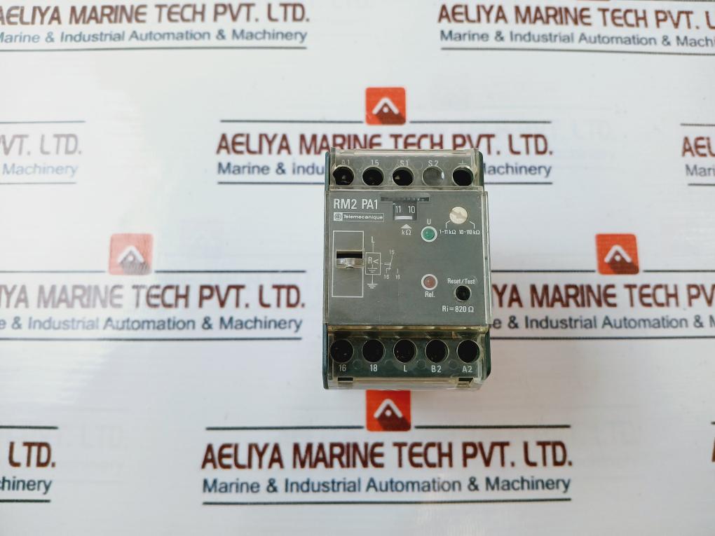 Telemecanique Rm2-pa11M Voltage Relay 50/60Hz