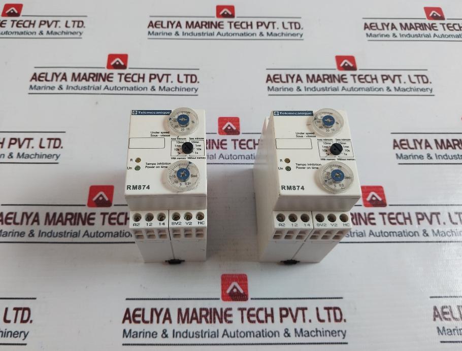 Telemecanique Rm874 Rele Control Temp. Motor 8a 230vac~50-60hz