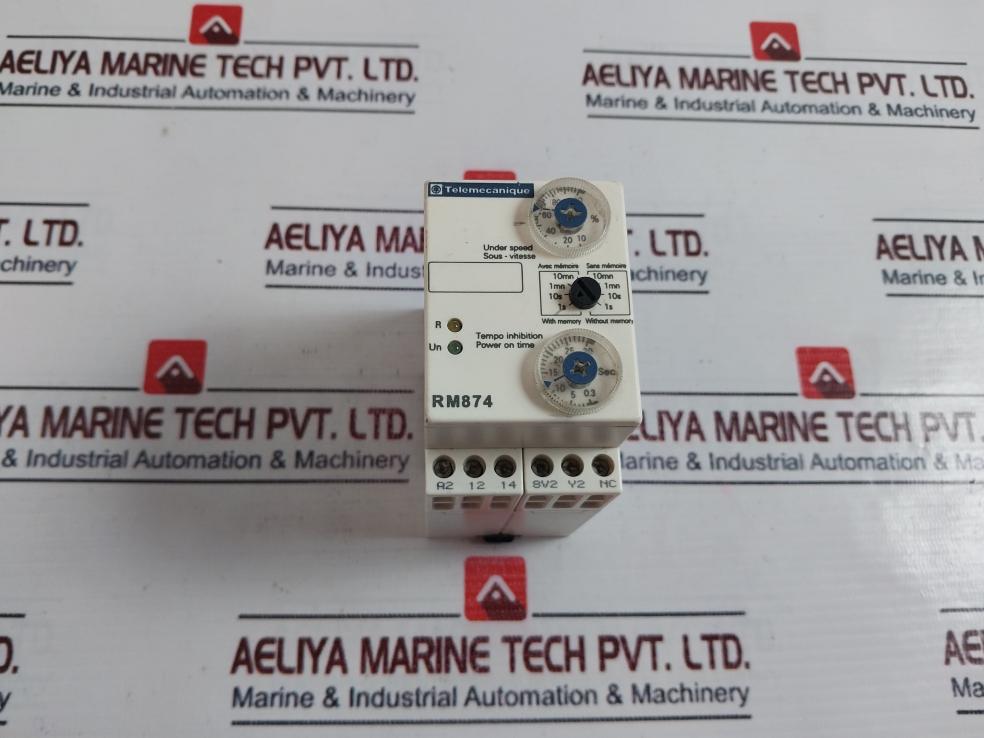 Telemecanique Rm874 Rele Control Temp. Motor 8a 230vac~50-60hz
