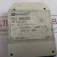 Telemecanique Rs1-bn020B Auxiliary Relay