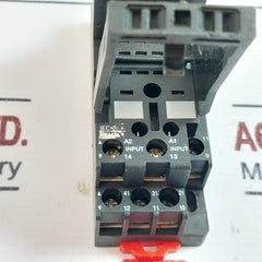Telemecanique Rxm4ab2bd Relay With Rxze2m114 Socket