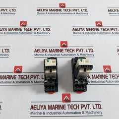 Telemecanique Rxm4ab2bd Relay With Rxze2m114 Socket