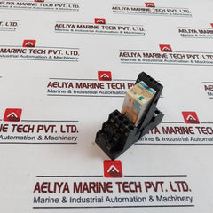 Telemecanique Rxm4ab2bd Relay With Rxze2m114 Socket