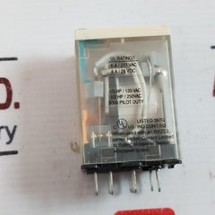Telemecanique Rxm4ab2bd Relay With Rxze2m114 Socket