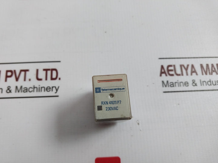 Telemecanique Rxn41G11P7 14 Pin Miniature Relay 230Vac