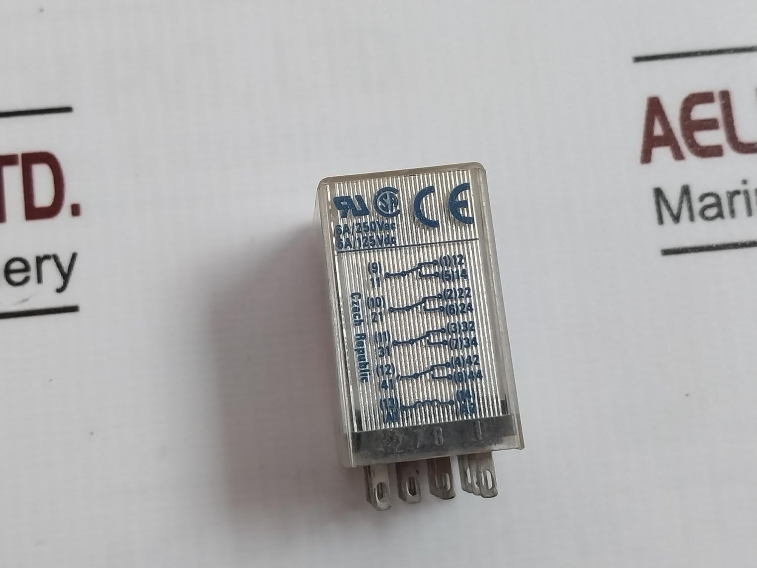 Telemecanique Rxn41G11P7 14 Pin Miniature Relay 230Vac