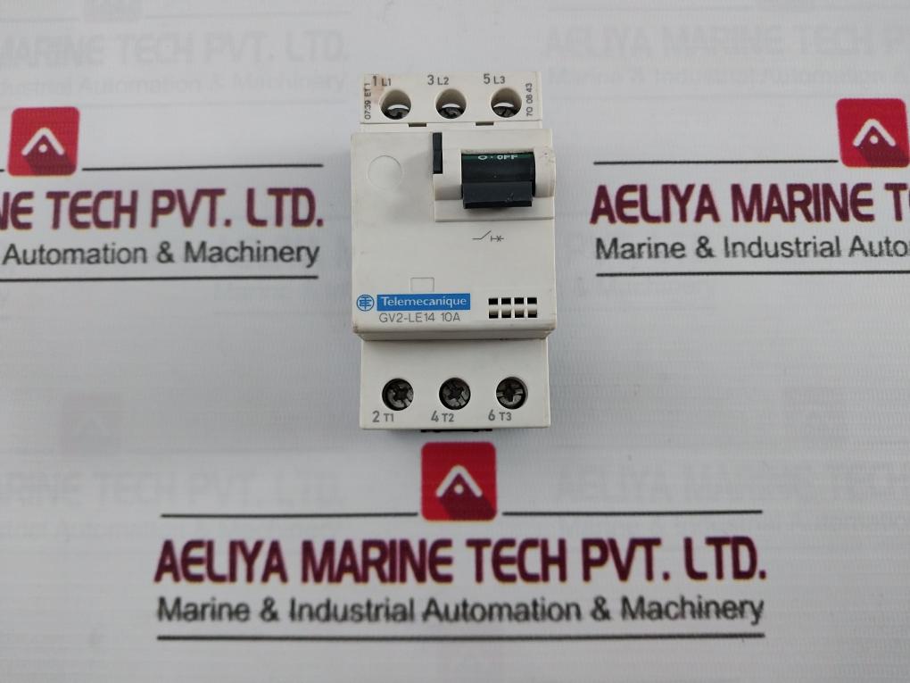 Telemecanique/Schneider Electric Gv2-le14 Motor Protection Circuit Breaker 10A 6