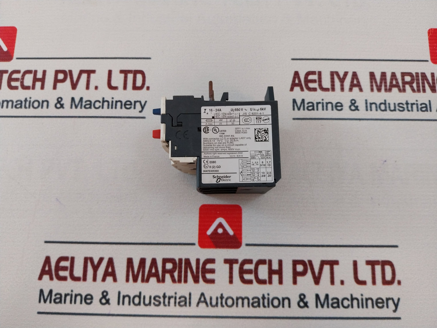 Telemecanique/Schneider Electric Lrd 22 Thermal Overload Relay 16-24A 690V
