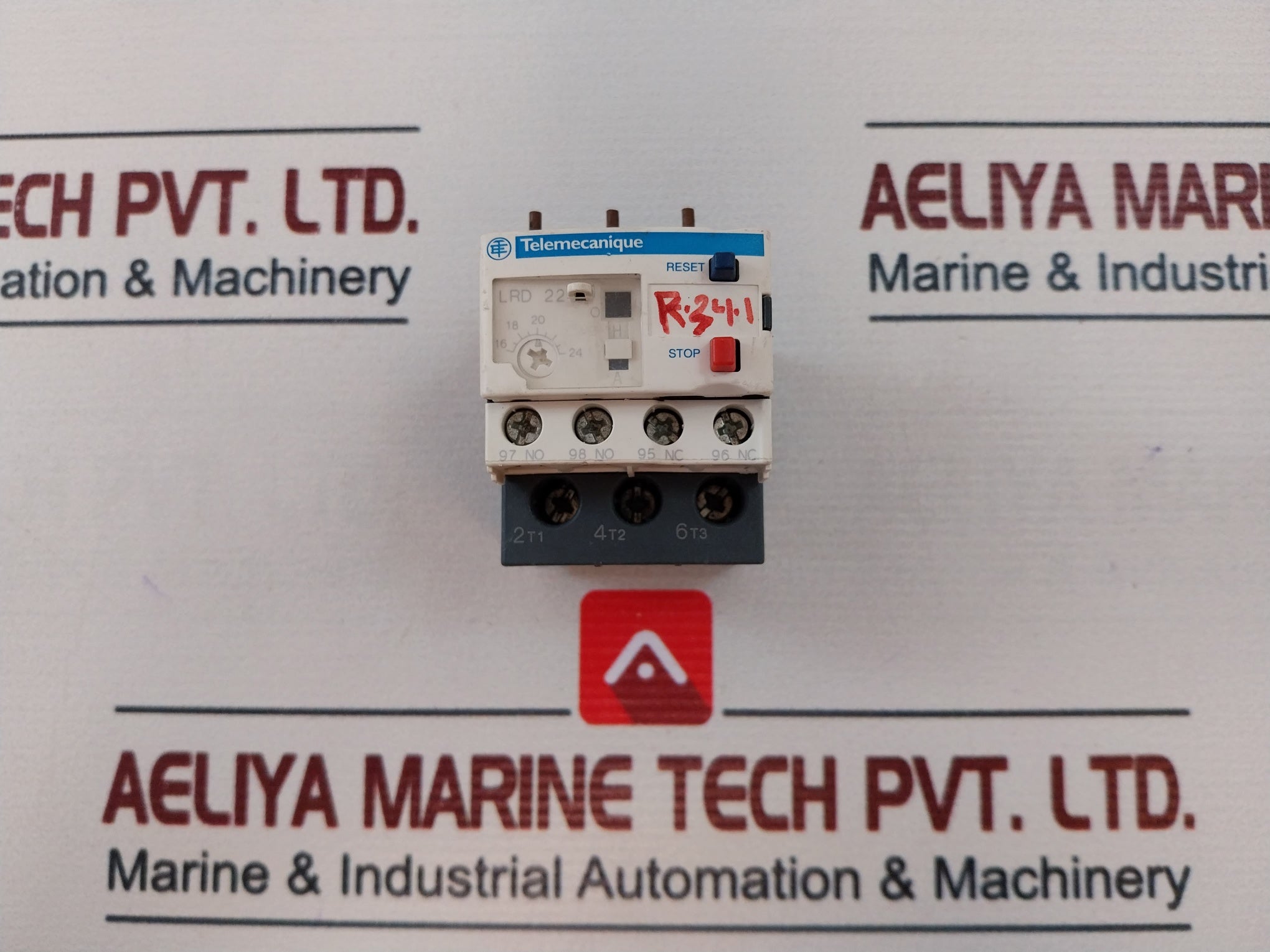 Telemecanique/Schneider Electric LRD 22 Thermal Overload Relay 16-24A 690V