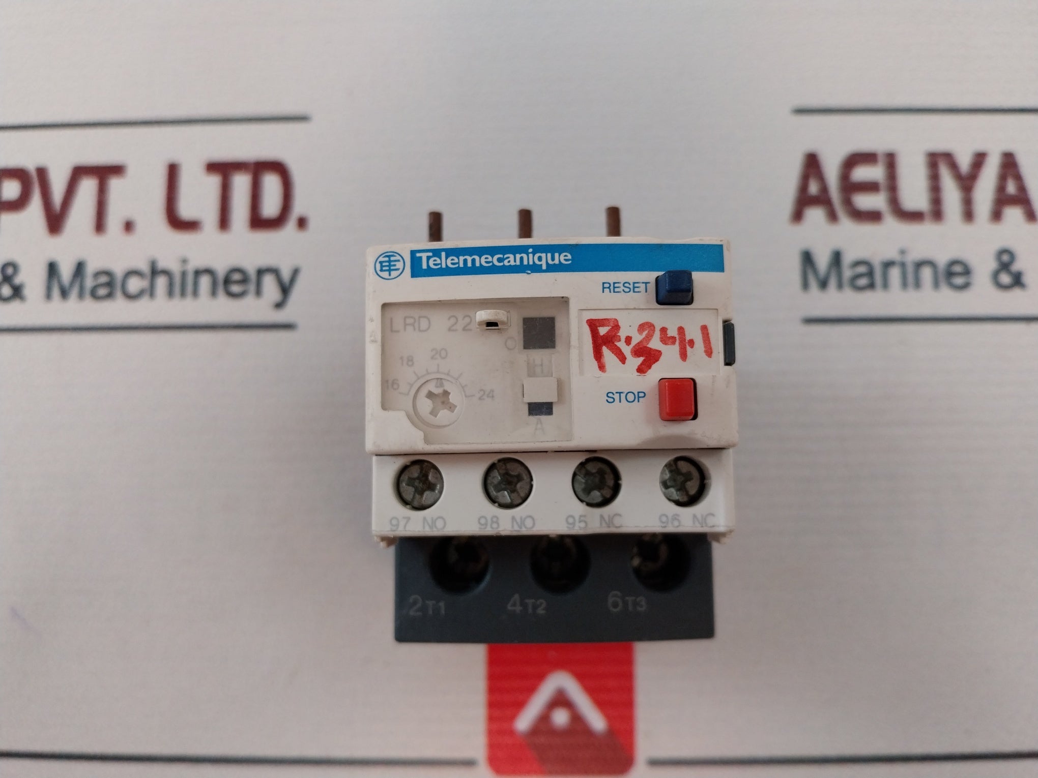 Telemecanique/Schneider Electric LRD 22 Thermal Overload Relay 16-24A 690V