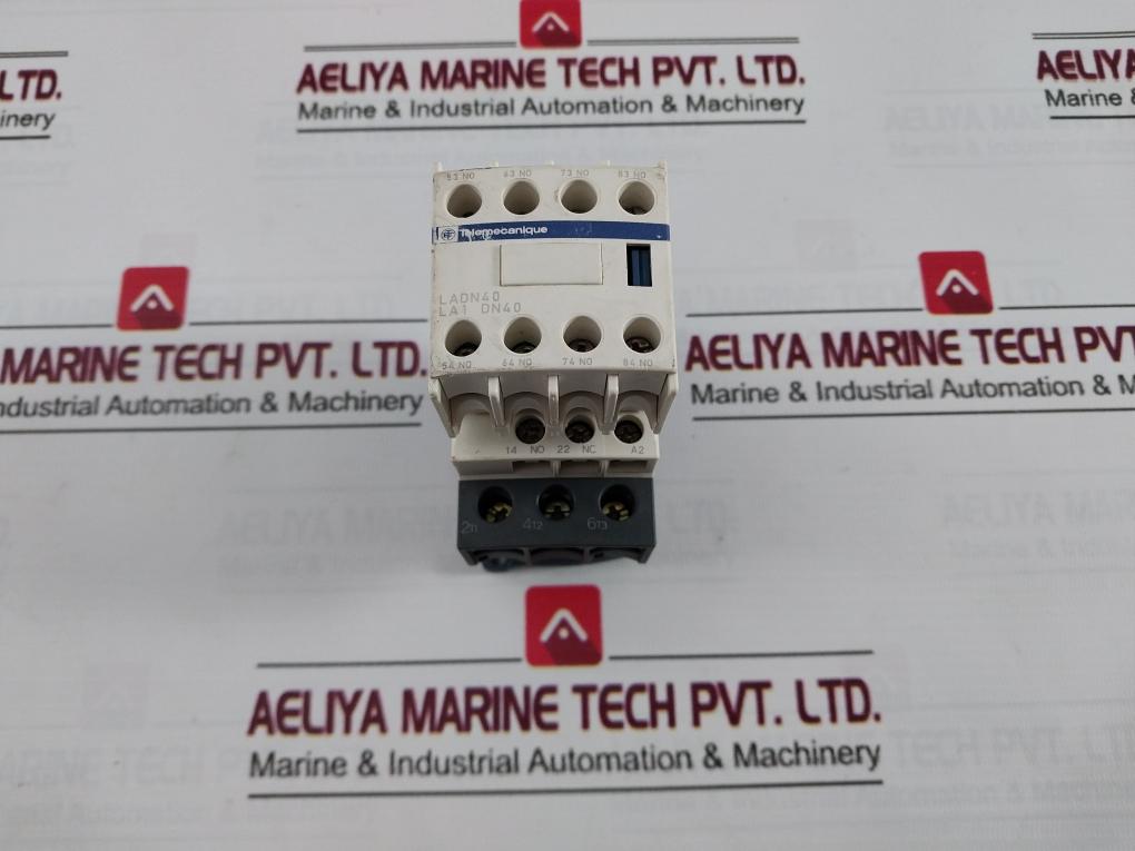 Telemecanique/Schneider Electric La1 Dn40 Auxiliary Contact Block 50A 600V Ac Ma