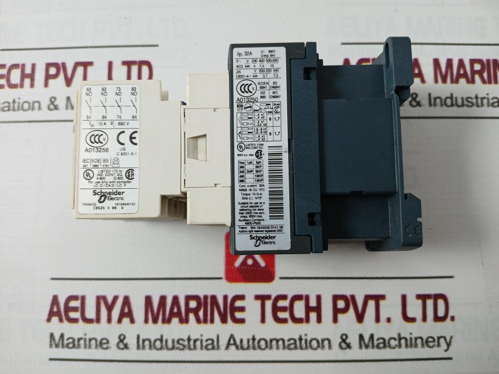 Telemecanique/Schneider Electric La1 Dn40 Auxiliary Contact Block 50A A013256