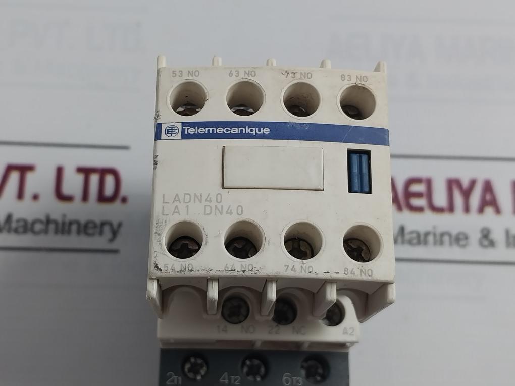 Telemecanique/ Schneider Electric La1 Dn40 Auxiliary Contact Block 600V Ac
