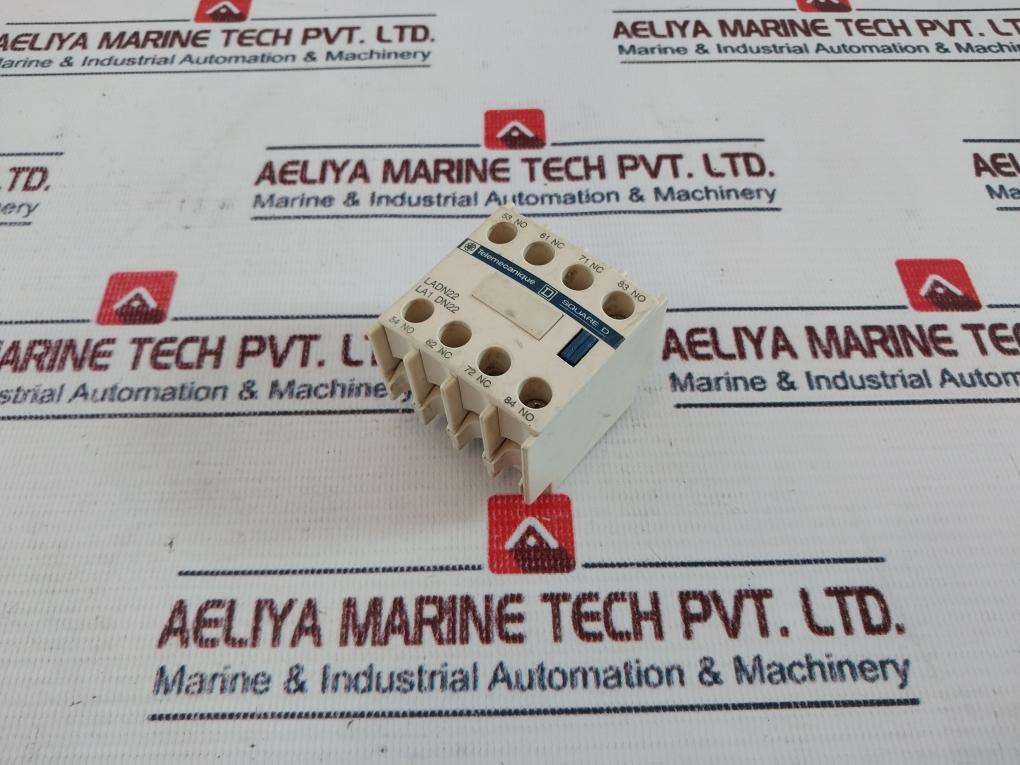 Lot of 4X Telemecanique/Schneider Electric LADN22 Auxiliary Contact Block