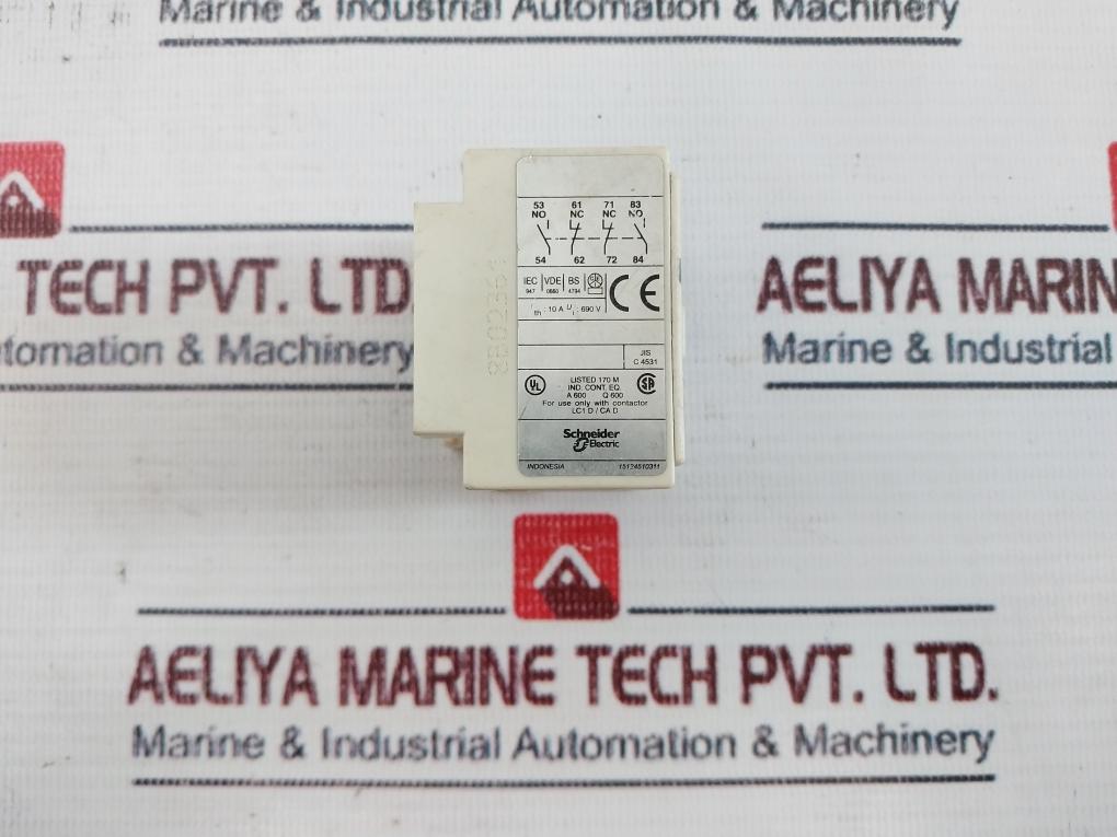 Lot of 4X Telemecanique/Schneider Electric LADN22 Auxiliary Contact Block