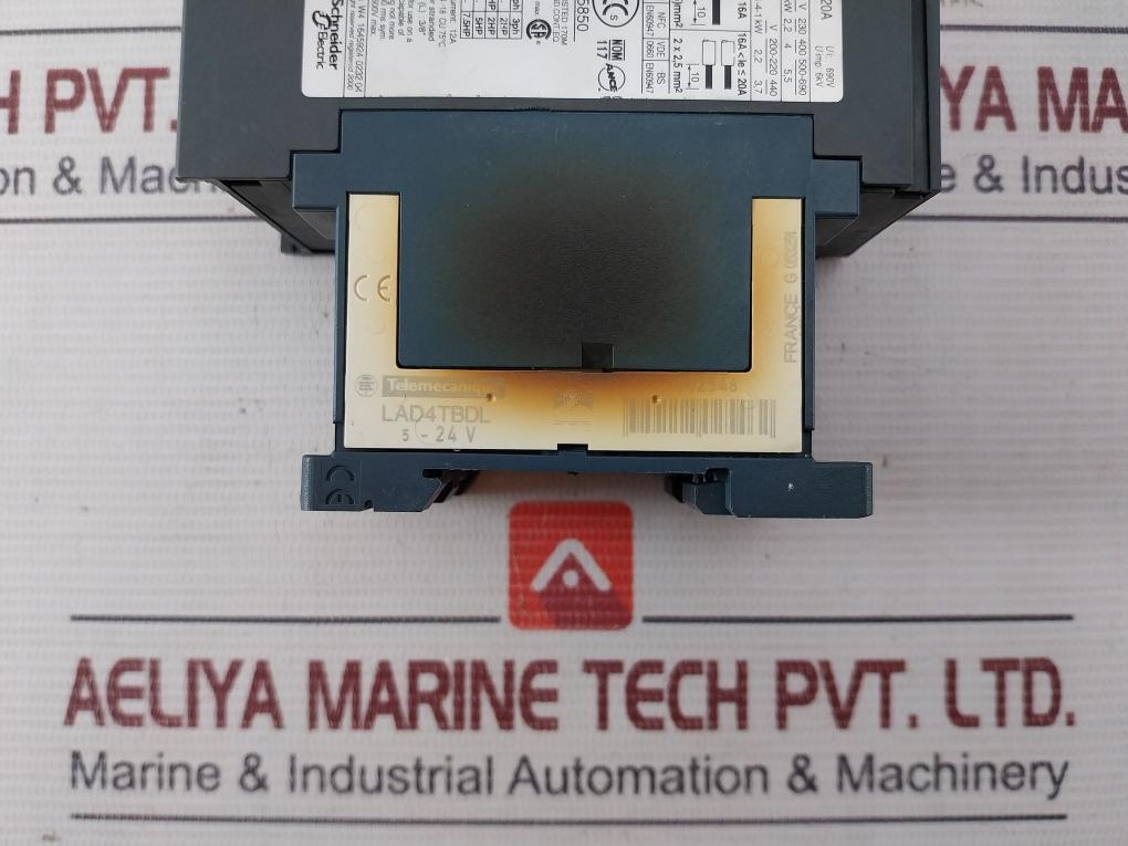 Telemecanique/Schneider Electric Ladr0 Repos/Off Delay Timer Block 24Vdc 10A