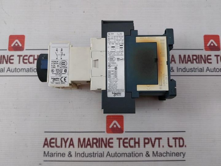 Telemecanique/Schneider Electric Ladr0 Repos/Off Delay Timer Block 24Vdc 10A