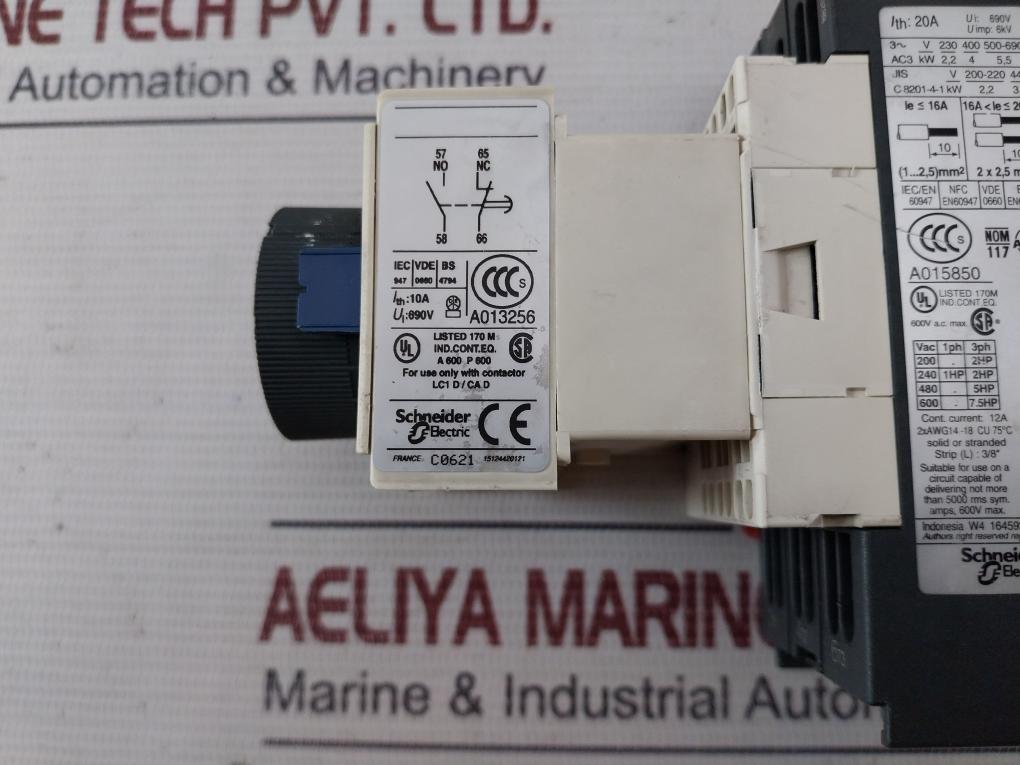 Telemecanique/Schneider Electric Ladr0 Repos/Off Delay Timer Block 24Vdc 10A