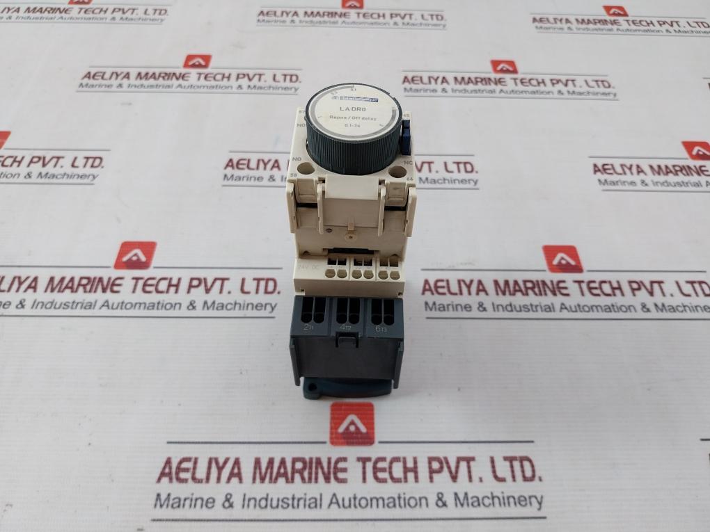 Telemecanique/Schneider Electric Ladr0 Repos/Off Delay Timer Block 24Vdc 10A