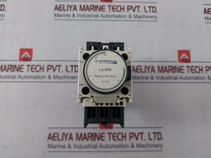 Telemecanique/Schneider Electric Ladr0 Repos/Off Delay Timer Block 24Vdc 10A