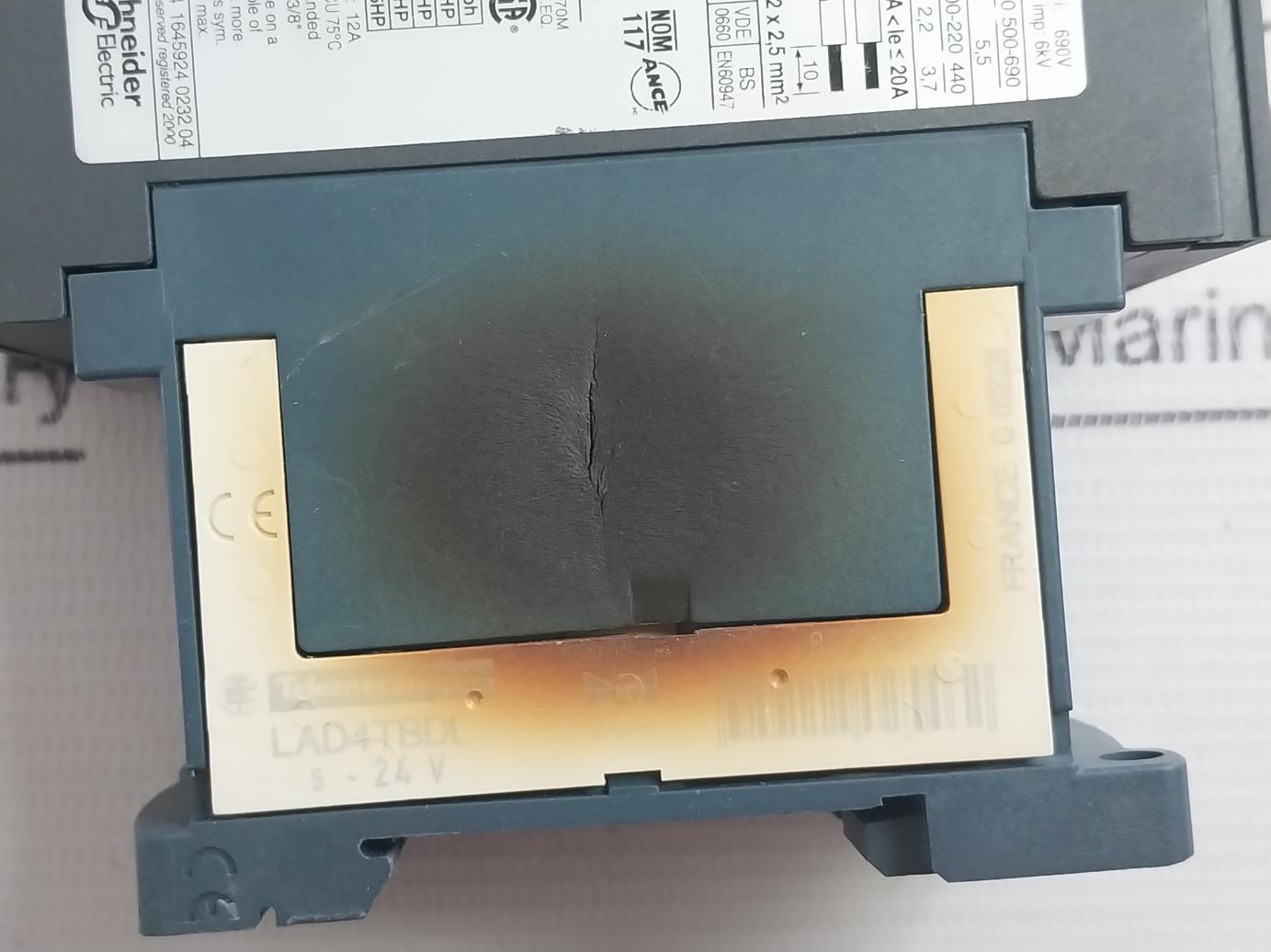 Telemecanique/Schneider Electric Ladr0 Time Delay Auxiliary Contact Block 10A