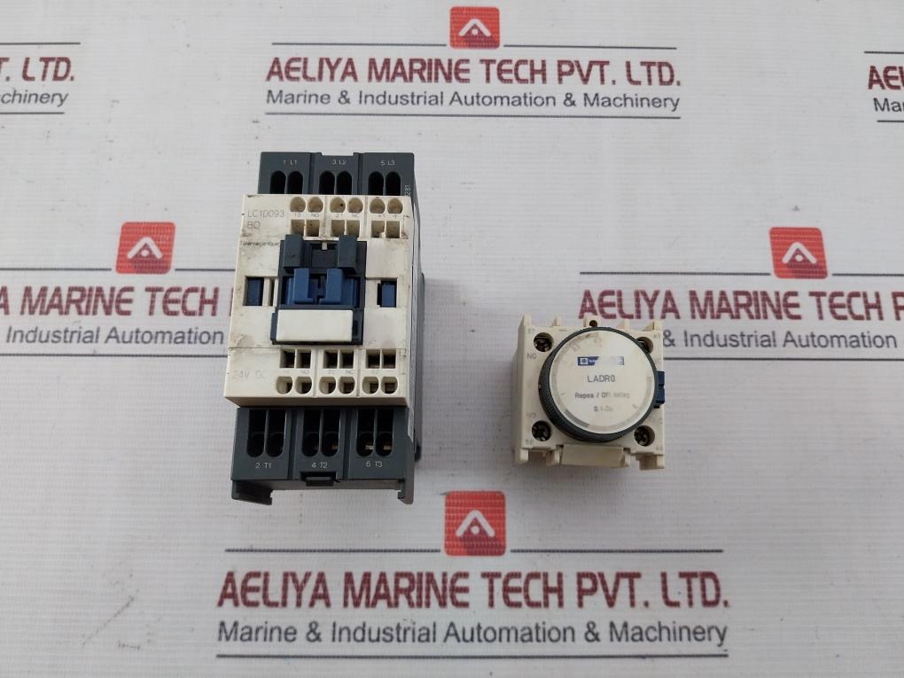 Telemecanique/Schneider Electric Ladr0 Time Delay Auxiliary Contact Block 24Vdc