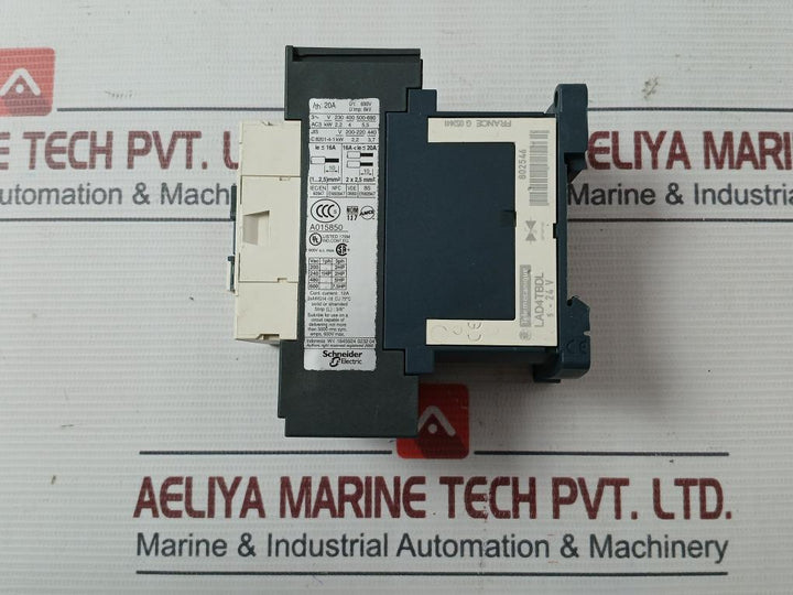 Telemecanique/Schneider Electric Lc1D093Bd Contactor 24V Dc 20A 600Vac Max