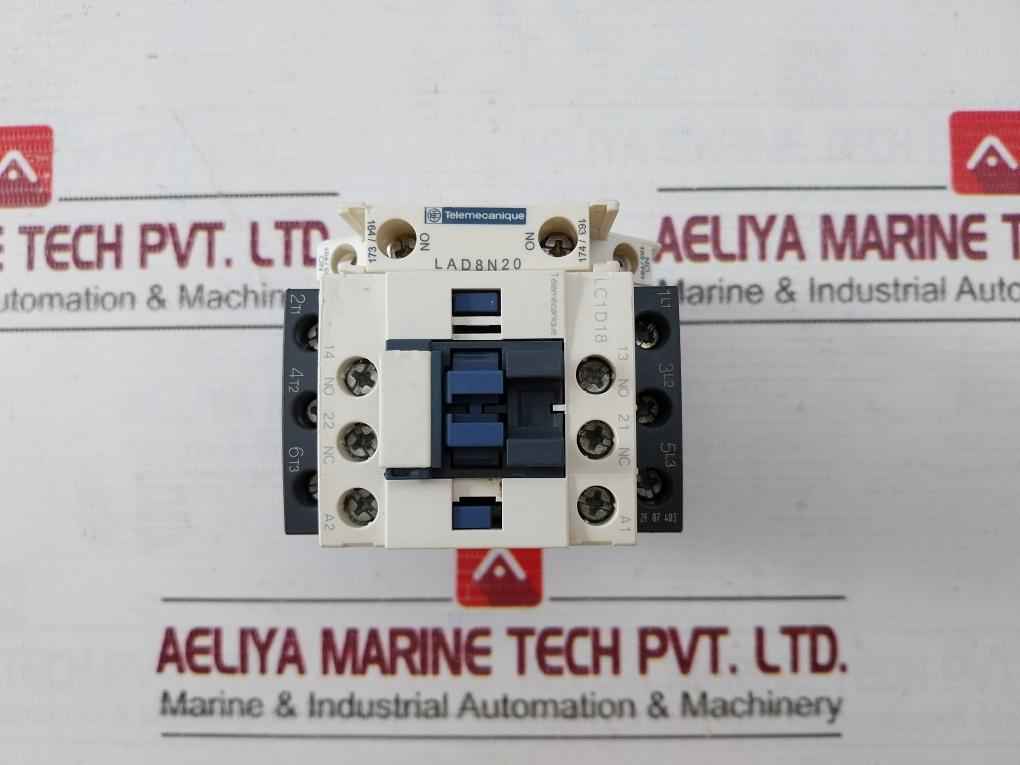 Telemecanique/Schneider Electric Lc1D18 Contactor 690V 32A 600V Ac Max