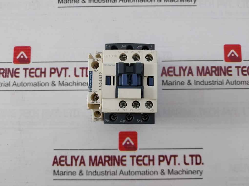 Telemecanique/Schneider Electric Lc1D18 Contactor 690V 32A 600V Ac Max