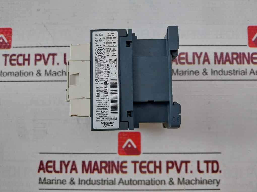 Telemecanique/Schneider Electric Lc1D18 Contactor 690V 32A 600V Ac Max