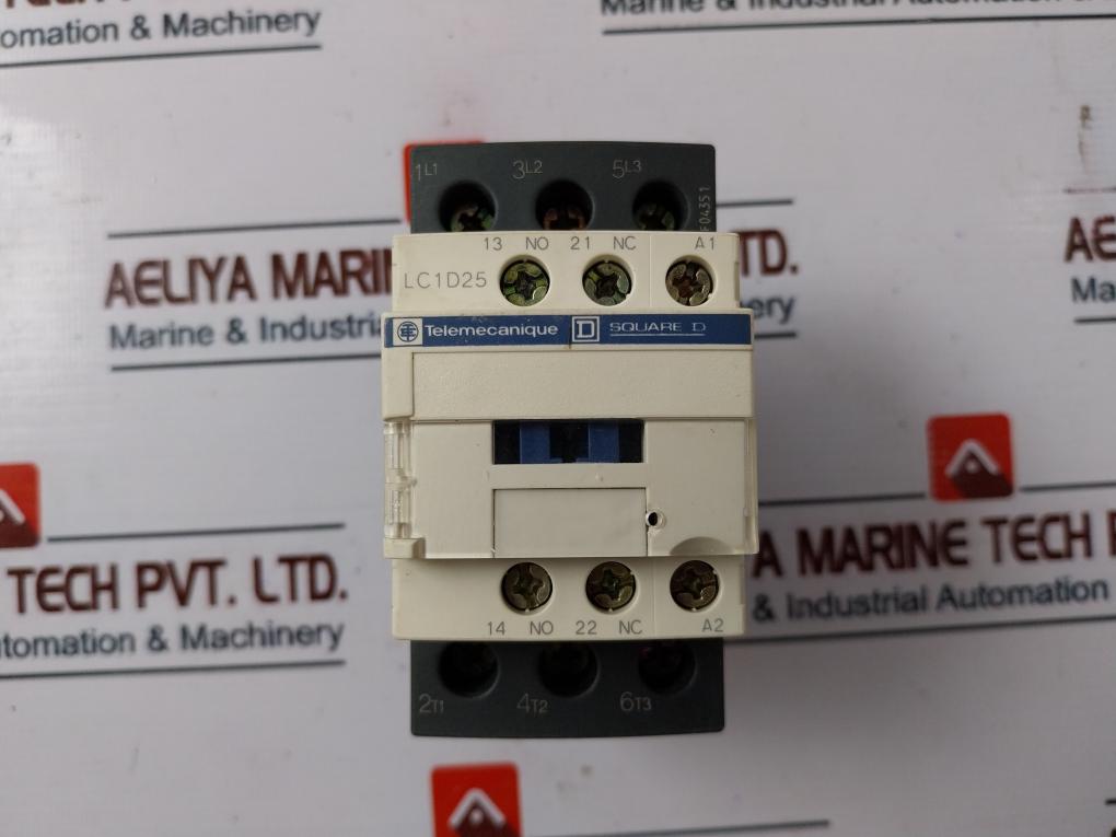 Telemecanique/ Schneider Electric Square D LC1D25 Contactor 40A 6Kv 690V