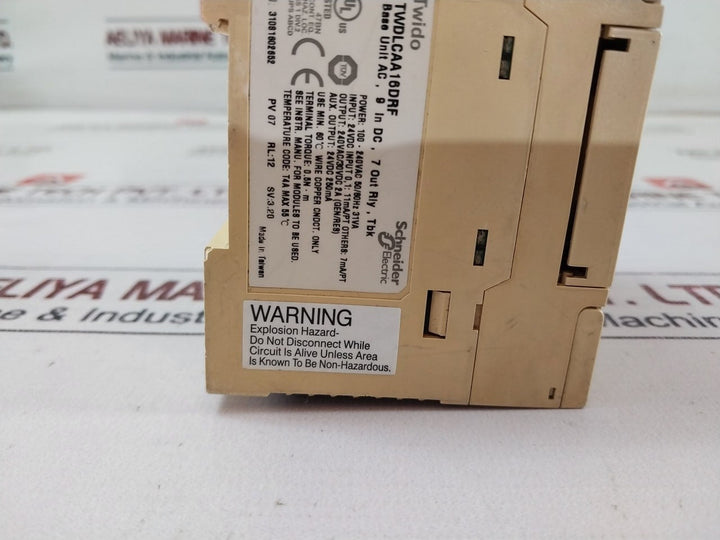 Telemecanique/Schneider Electric Twdlcaa16Drf Compact Plc Base Unit 24Vdc 250Ma