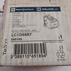 Telemecanique Square D LC1D95R7 Contactor 440V 50/60Hz